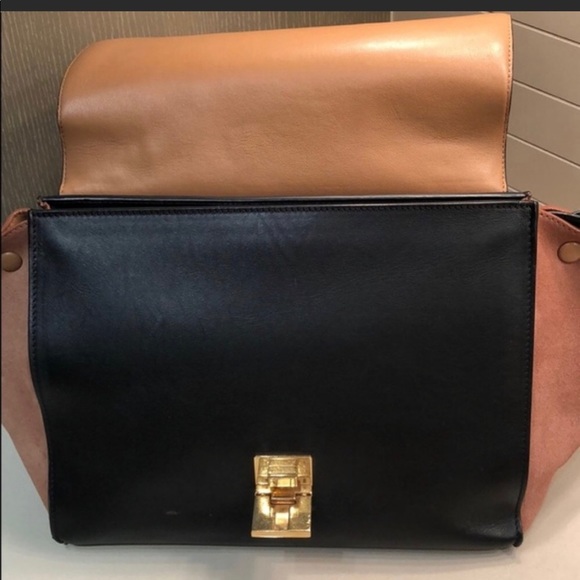 🛍TRADED!!🛍Céline RARE Python Mixed Media Trapeze - Picture 7 of 7